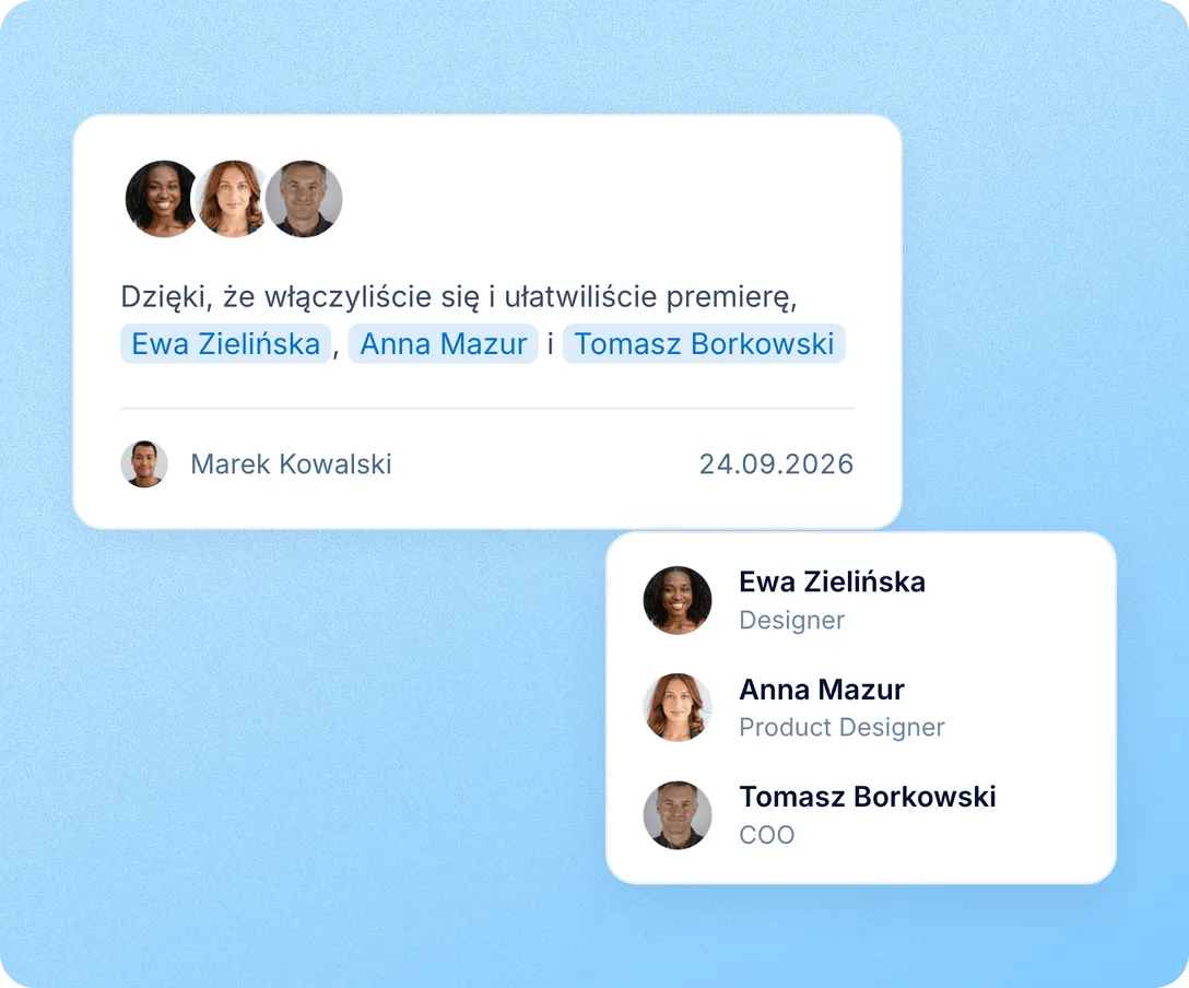 Wzajemne docenianie w kilka kliknięć