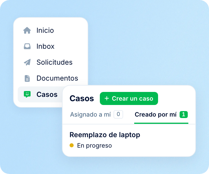 Cuéntale a tu equipo dónde está