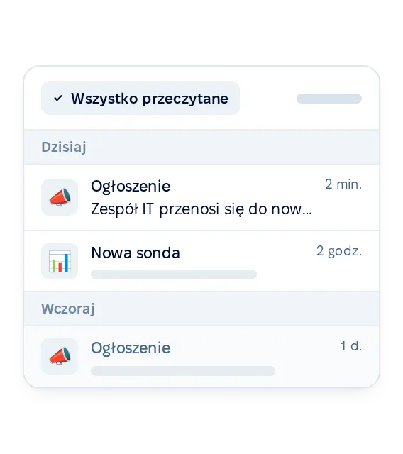 Powiadomienia w aplikacji i push