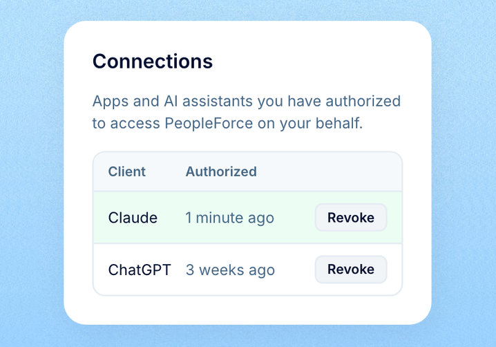 Step 2: Sign in to PeopleForce and approve