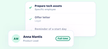 Less admin, more people work
