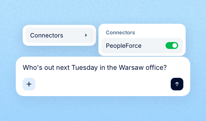 Step 3: Switch PeopleForce on in a conversation