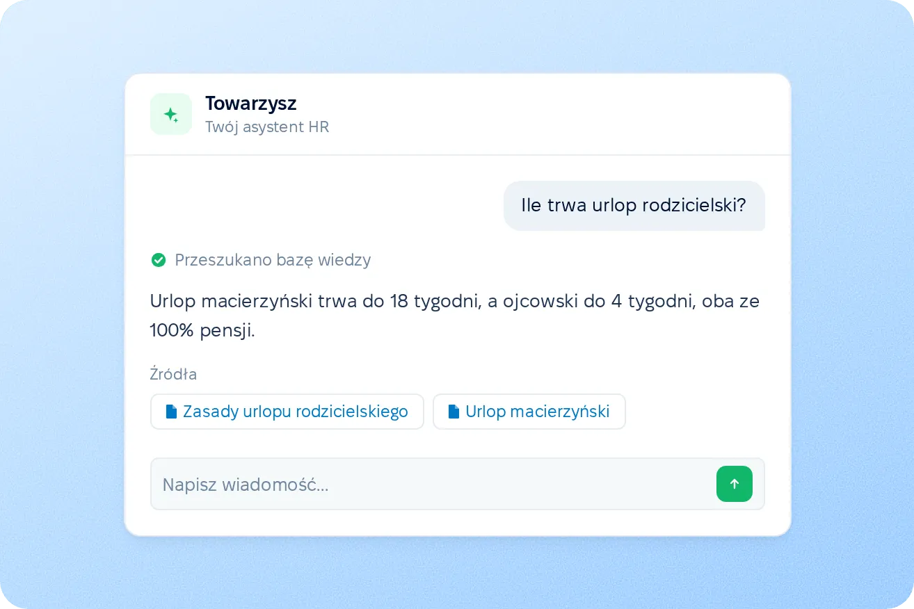 Odpowiedzi od AI Companion