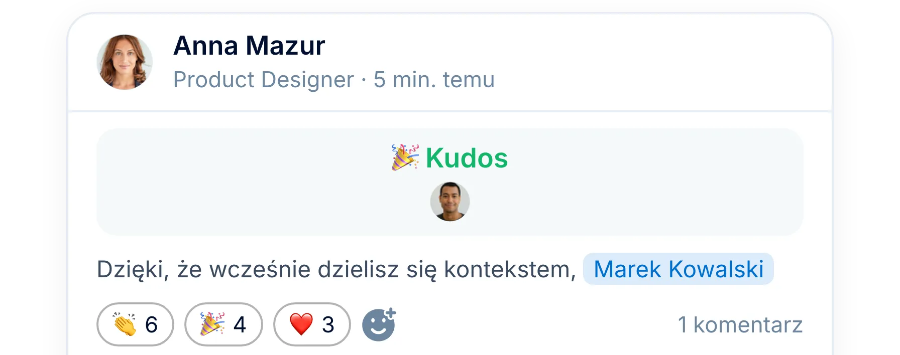 Świętowane na tablicy