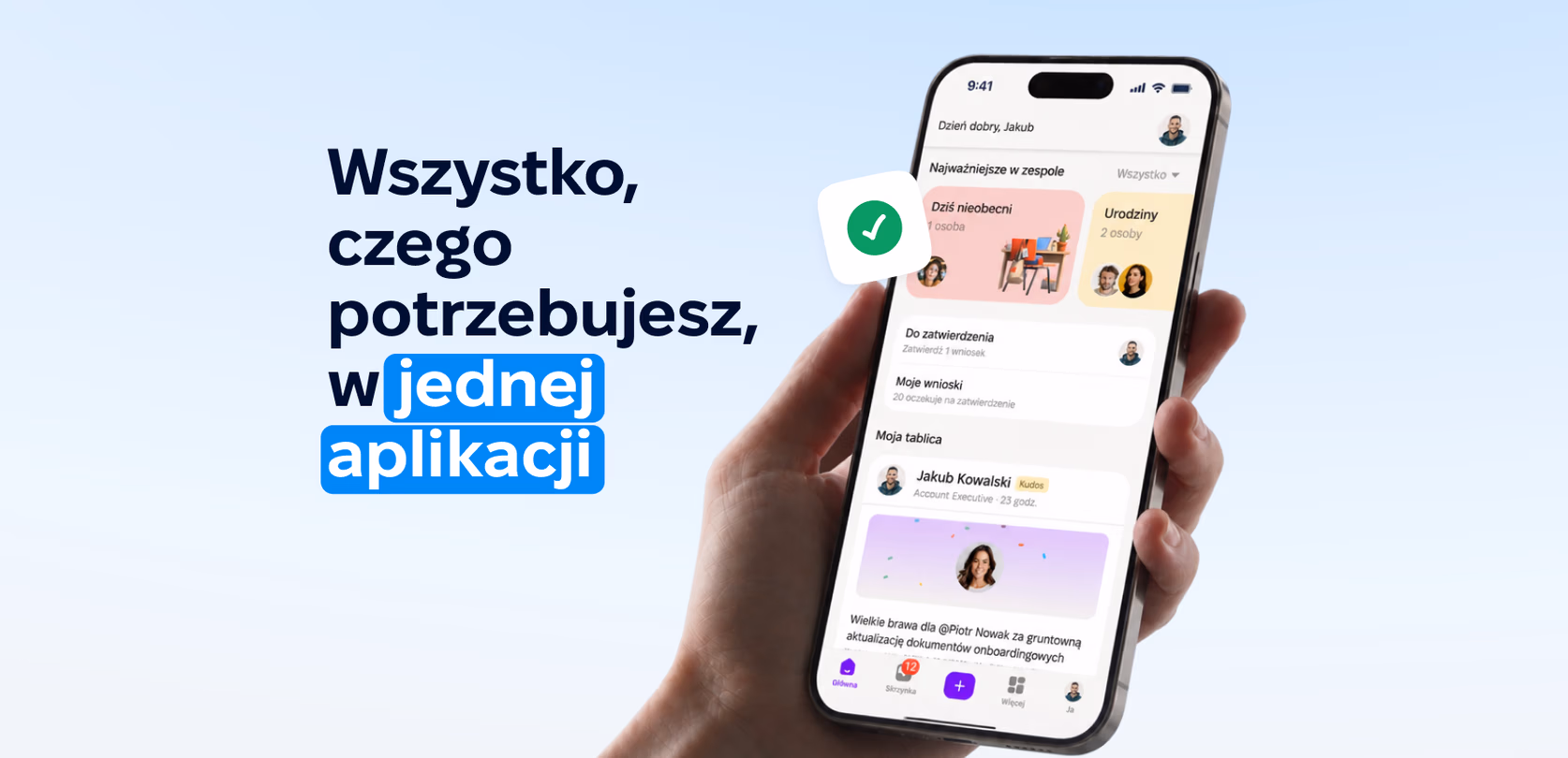 HR dla każdego pracownika: poznaj odświeżoną aplikację mobilną PeopleForce