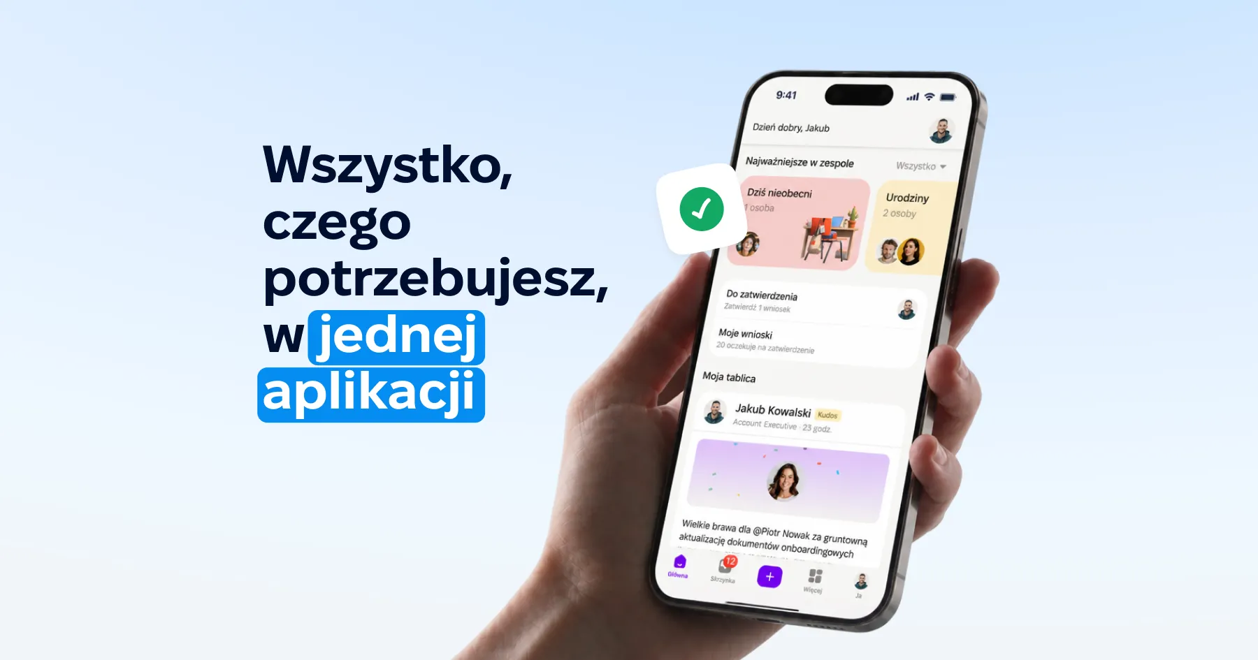 HR dla każdego pracownika: poznaj odświeżoną aplikację mobilną PeopleForce