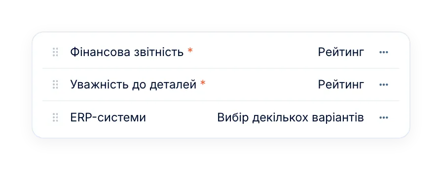 Для інтерв'юерів: одна зрозуміла форма