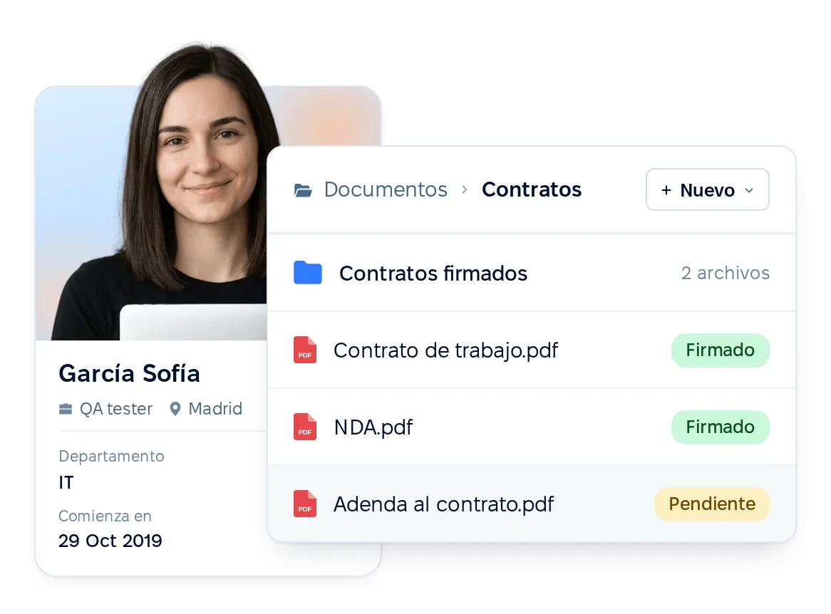 Documentos de RR. HH., de la plantilla a la firma