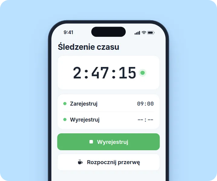 Godziny przez cały miesiąc