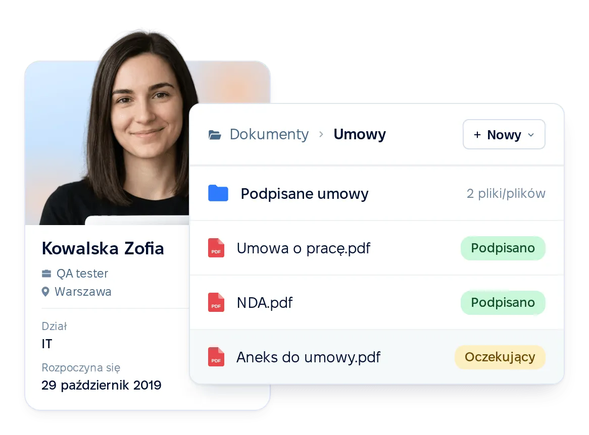 Dokumentacja kadrowa od szablonu do podpisu