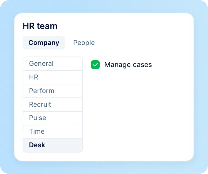 Give your team access
