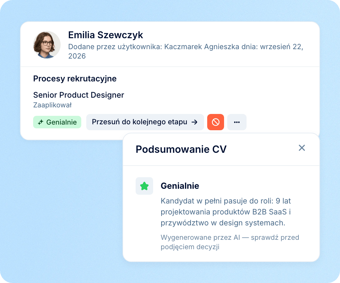 Rekruterzy decydują, co dalej