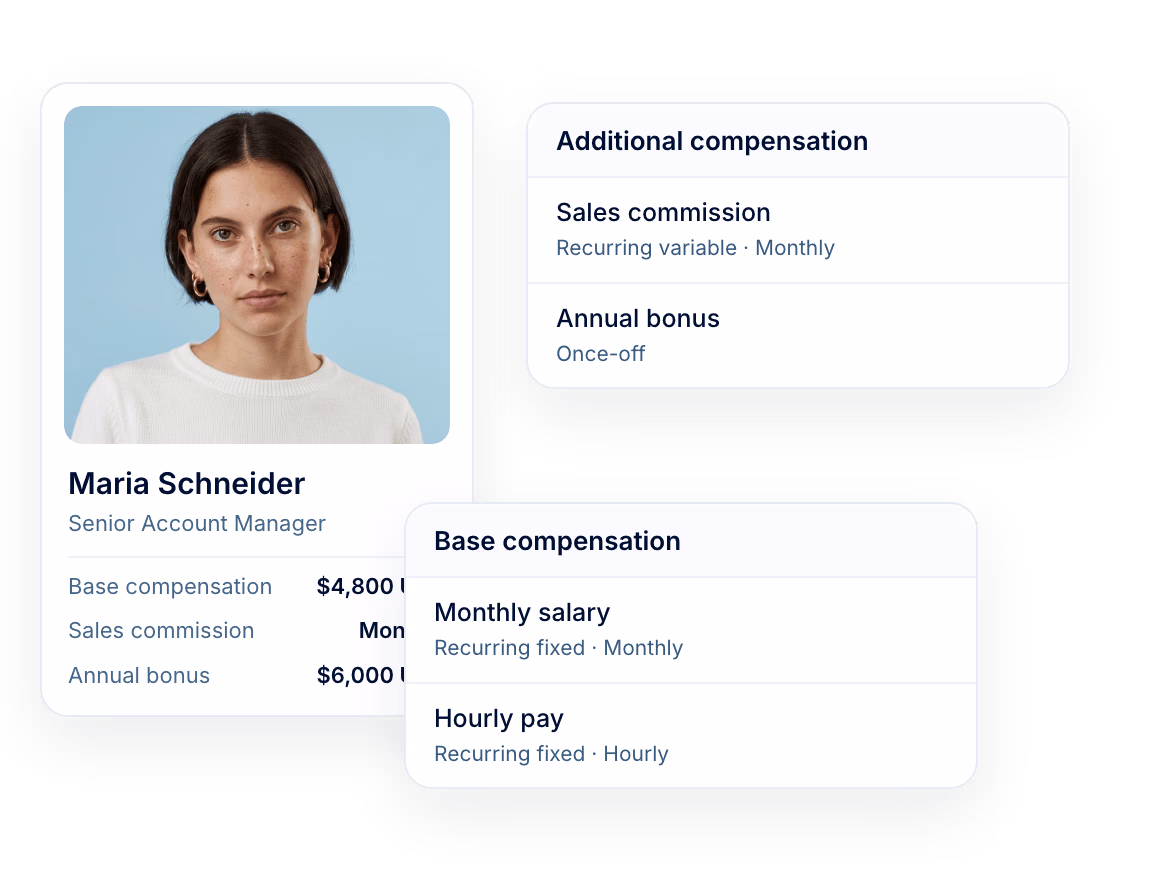 Compensation management built on your own pay types