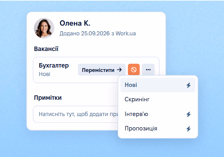 Автоматичний імпорт кандидатів із Work.ua