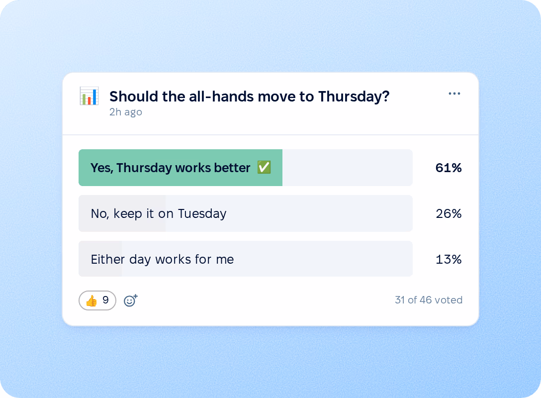 Quick questions to the company