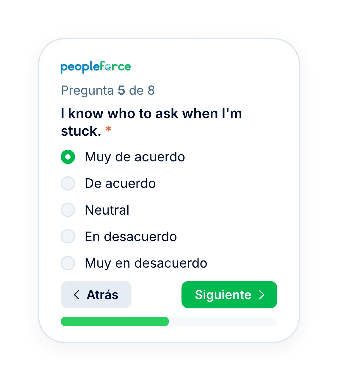 Screens in their language