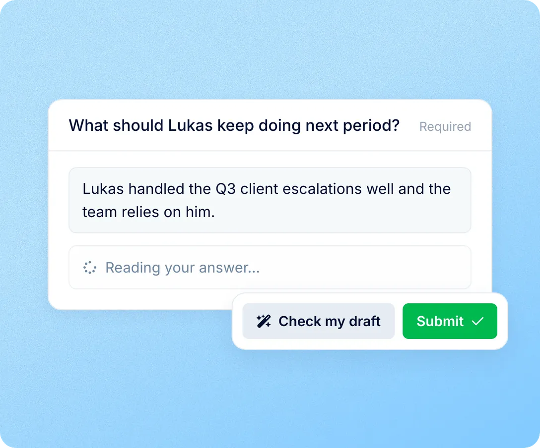 Feedback that still sounds like the person who wrote it