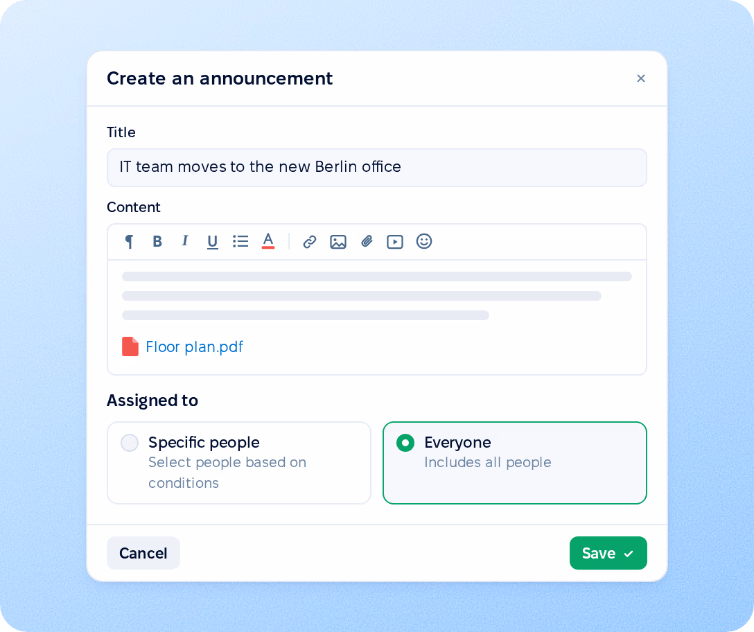 Company news and updates