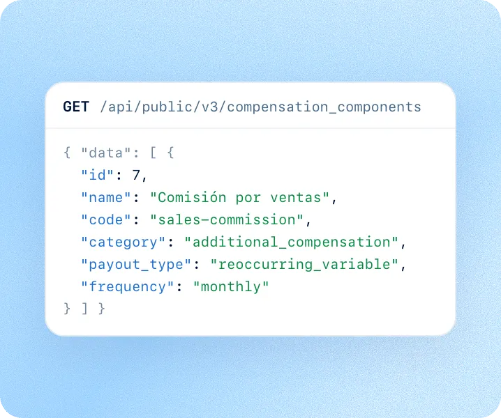 API