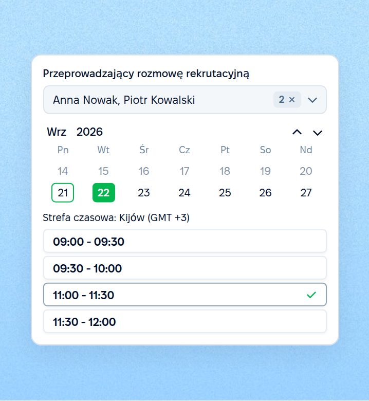 Planowanie według rzeczywistej dostępności