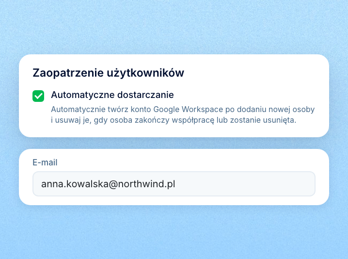 Konta dla nowych osób