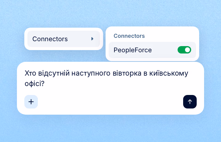 Крок 3: Увімкніть PeopleForce у розмові
