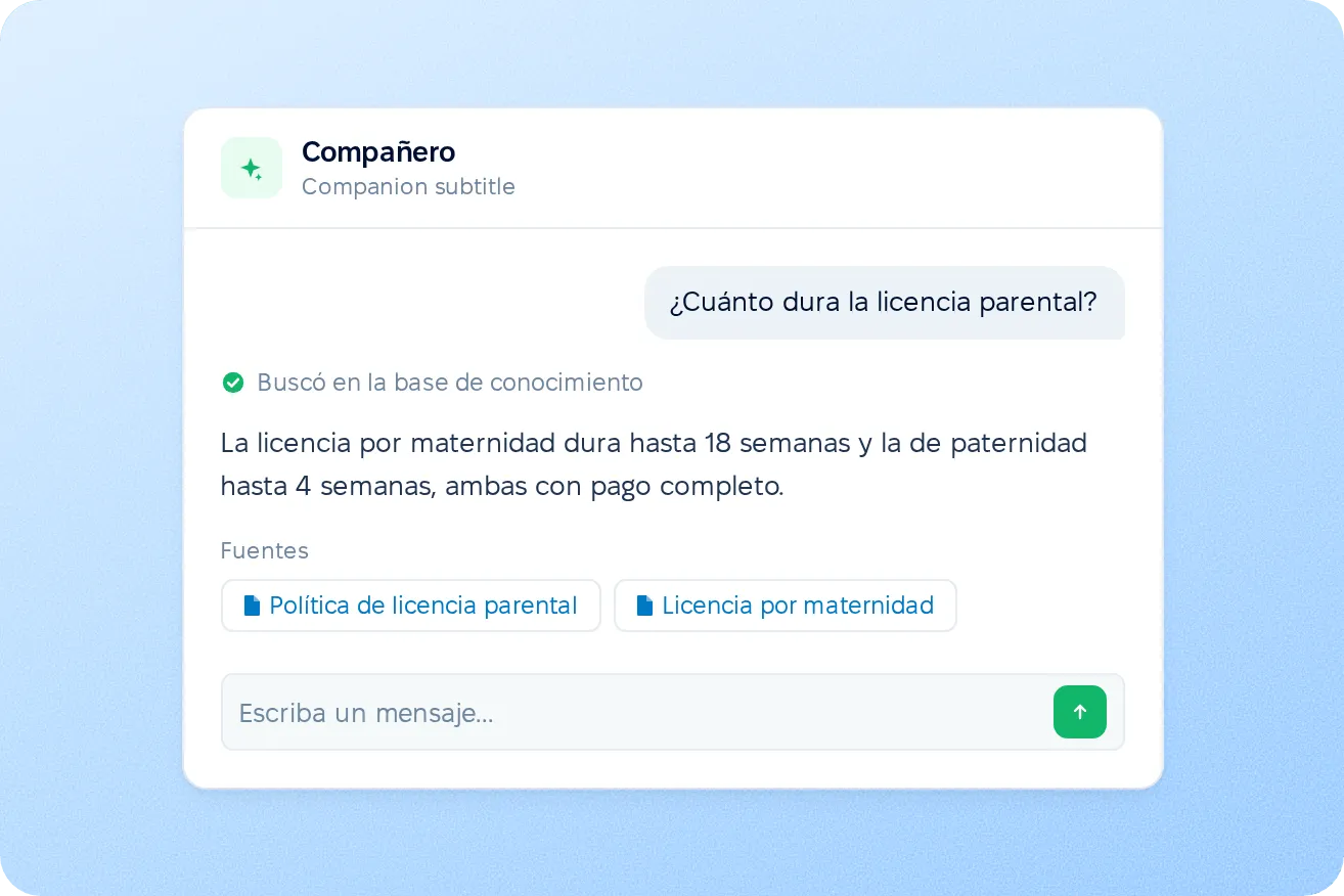 Respuestas de AI Companion