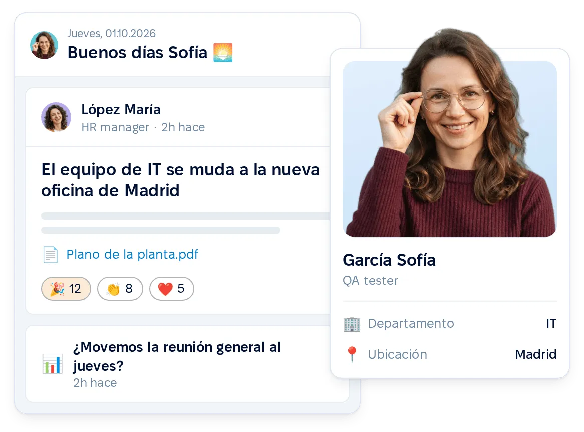 Comunicación interna basada en tu estructura organizacional