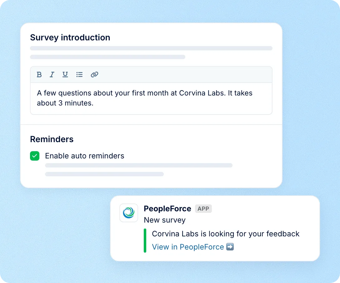 Invitations and automatic reminders
