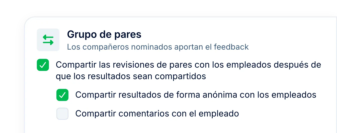 Tú decides qué ven las personas evaluadas