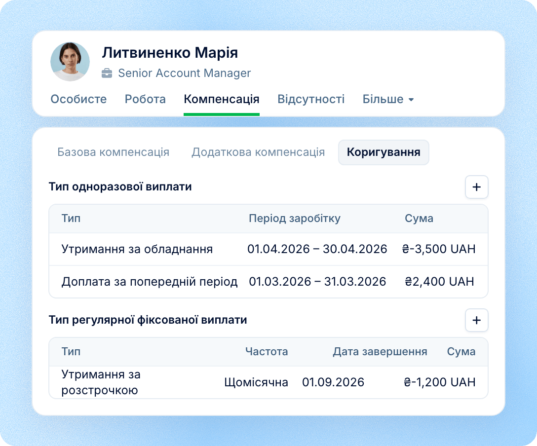 Коригування
