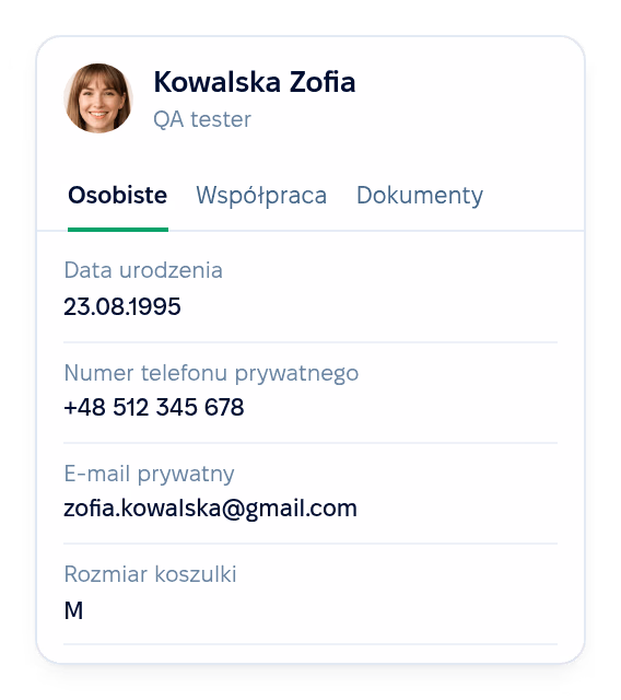 Pola profilu i pola niestandardowe