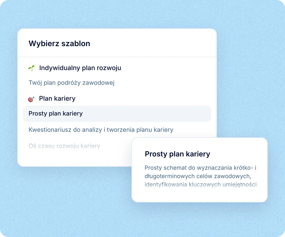 Pasuje do planów, które już prowadzisz