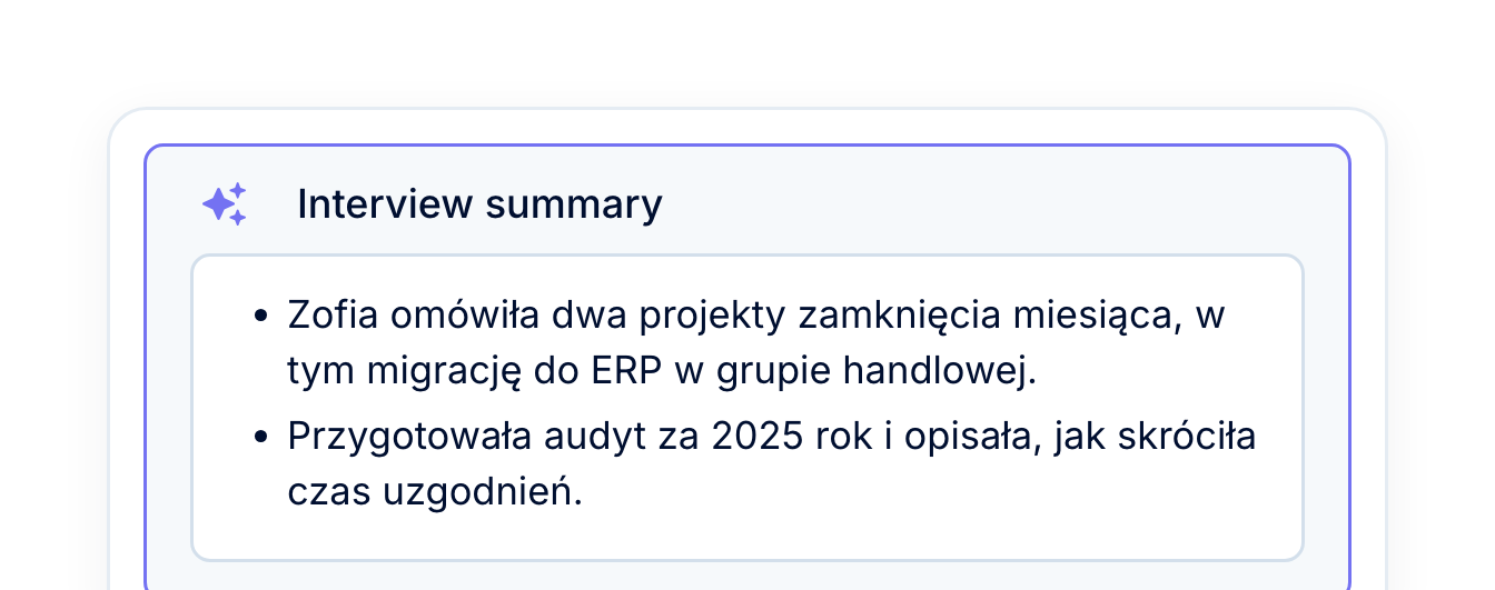 Dla menedżerów zatrudniających: rozmowy do nadrobienia