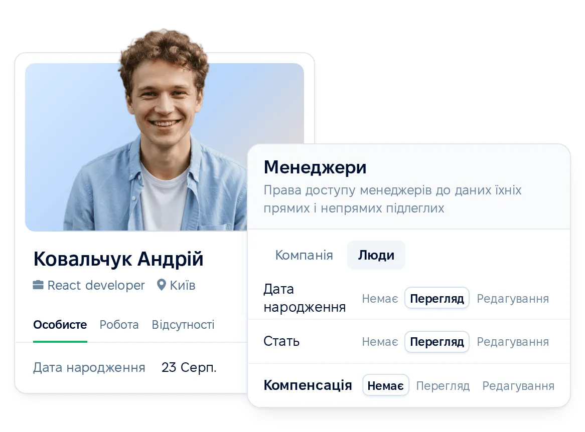 Безпека HR-даних із правилами доступу аж до кожного поля працівника