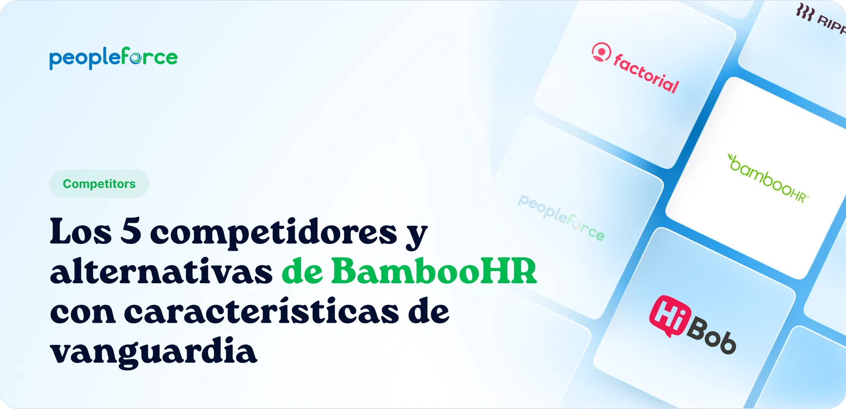 Los 5 principales competidores y alternativas de BambooHR con características de vanguardia