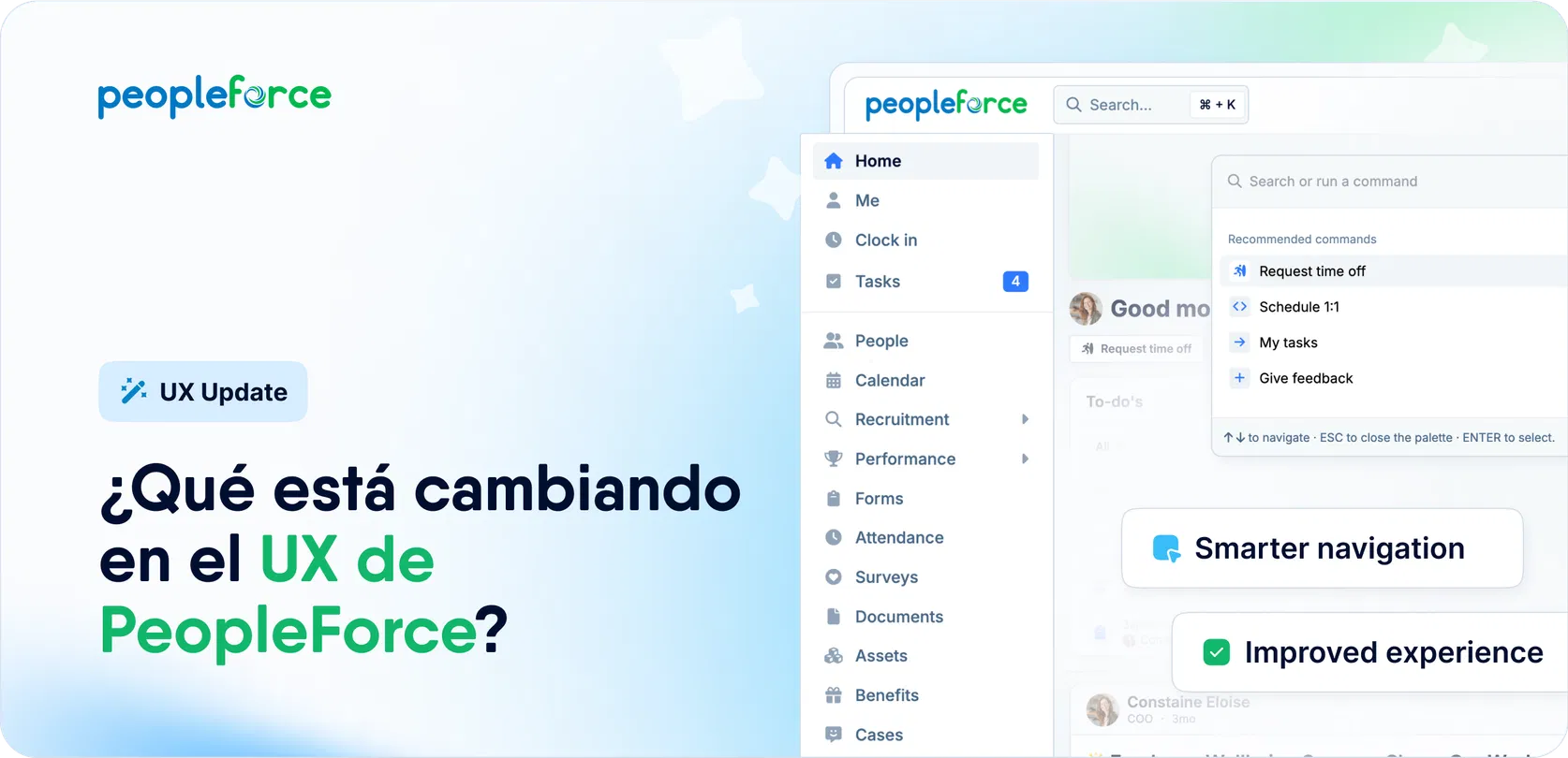 ¿Qué está cambiando en el UX de PeopleForce?