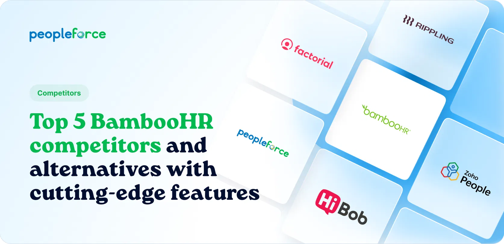 Top 5 BambooHR competitors and alternatives with cutting-edge features
