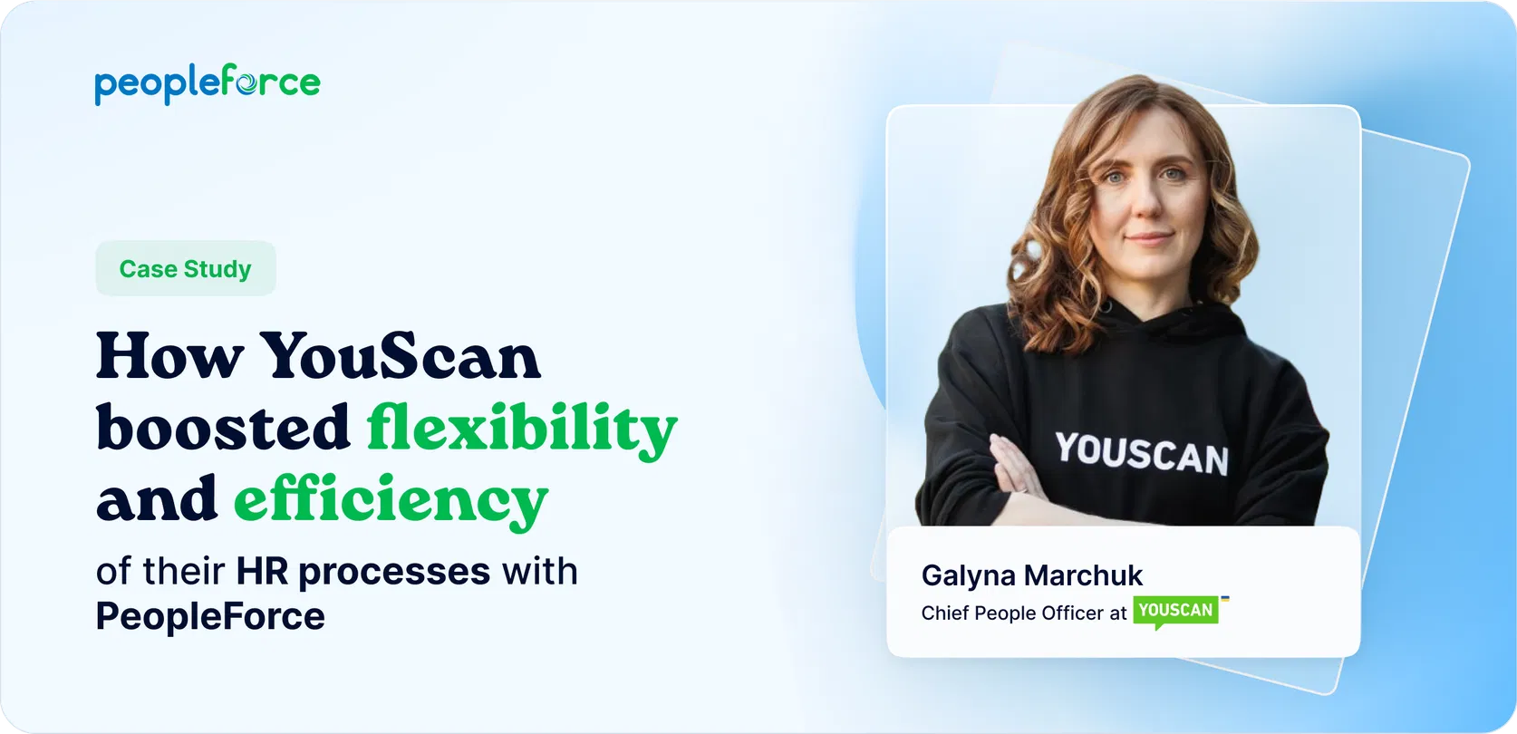 YouScan case with PeopleForce HR platform