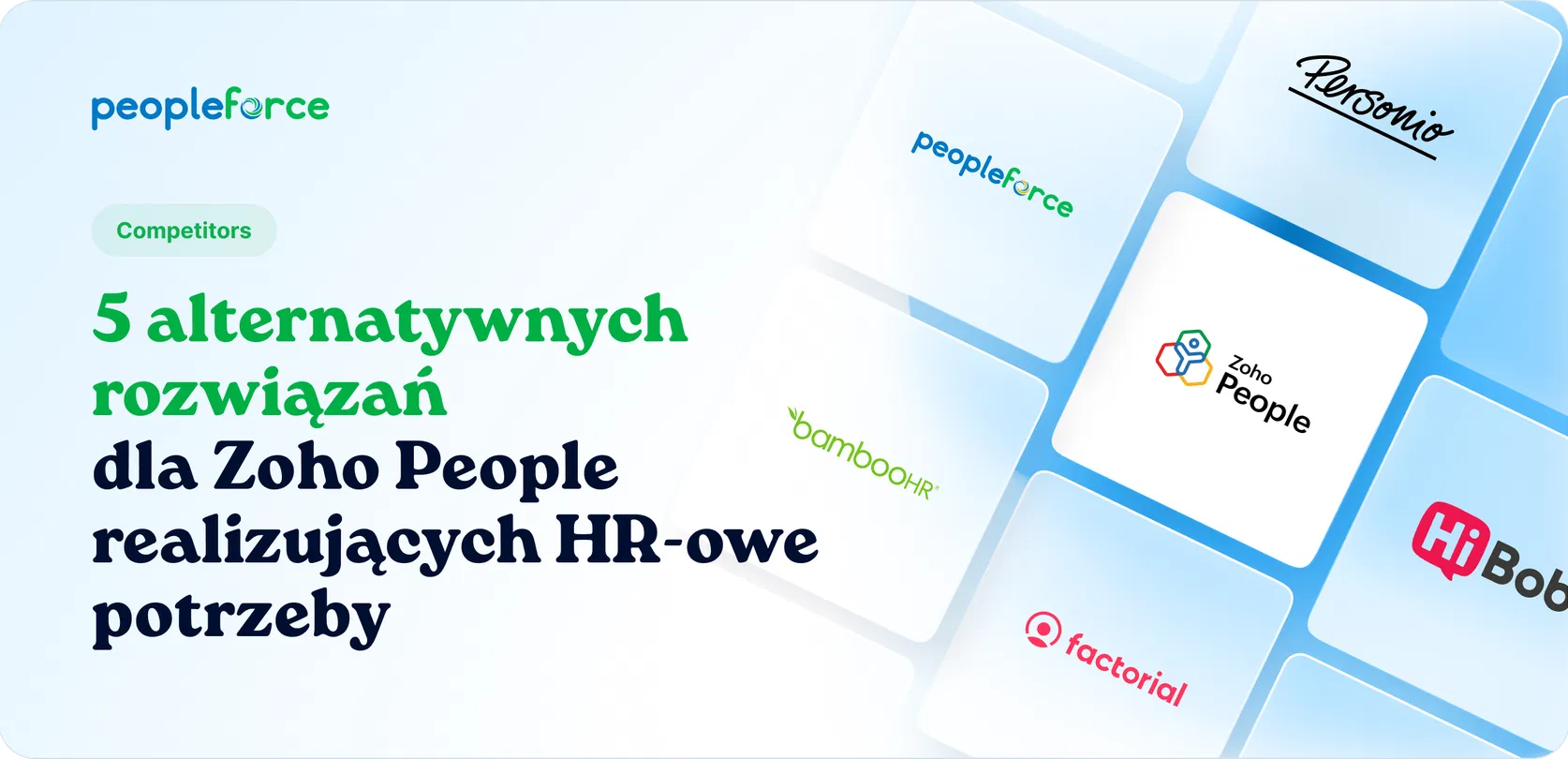 5 alternatywnych rozwiązań dla Zoho People realizujących HR-owe potrzeby