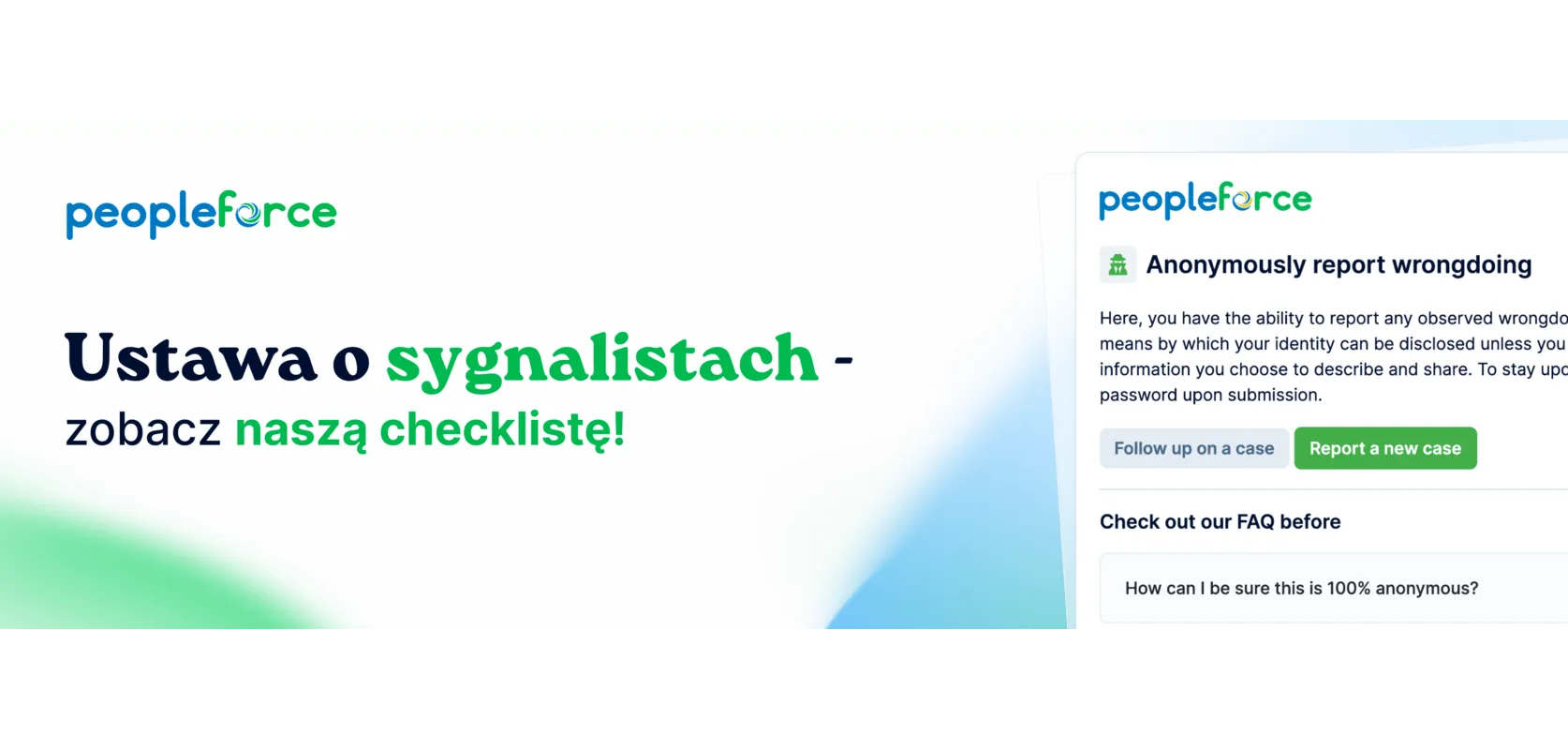 Wdrażenie anonimowego zgłaszania nieprawidłowości za pomocą Safe Speak