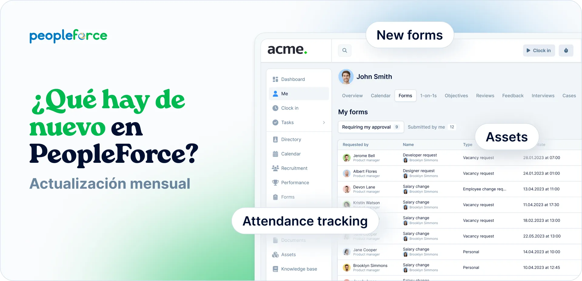 11 nuevos funcionalidades te esperan en la plataforma de RRHH