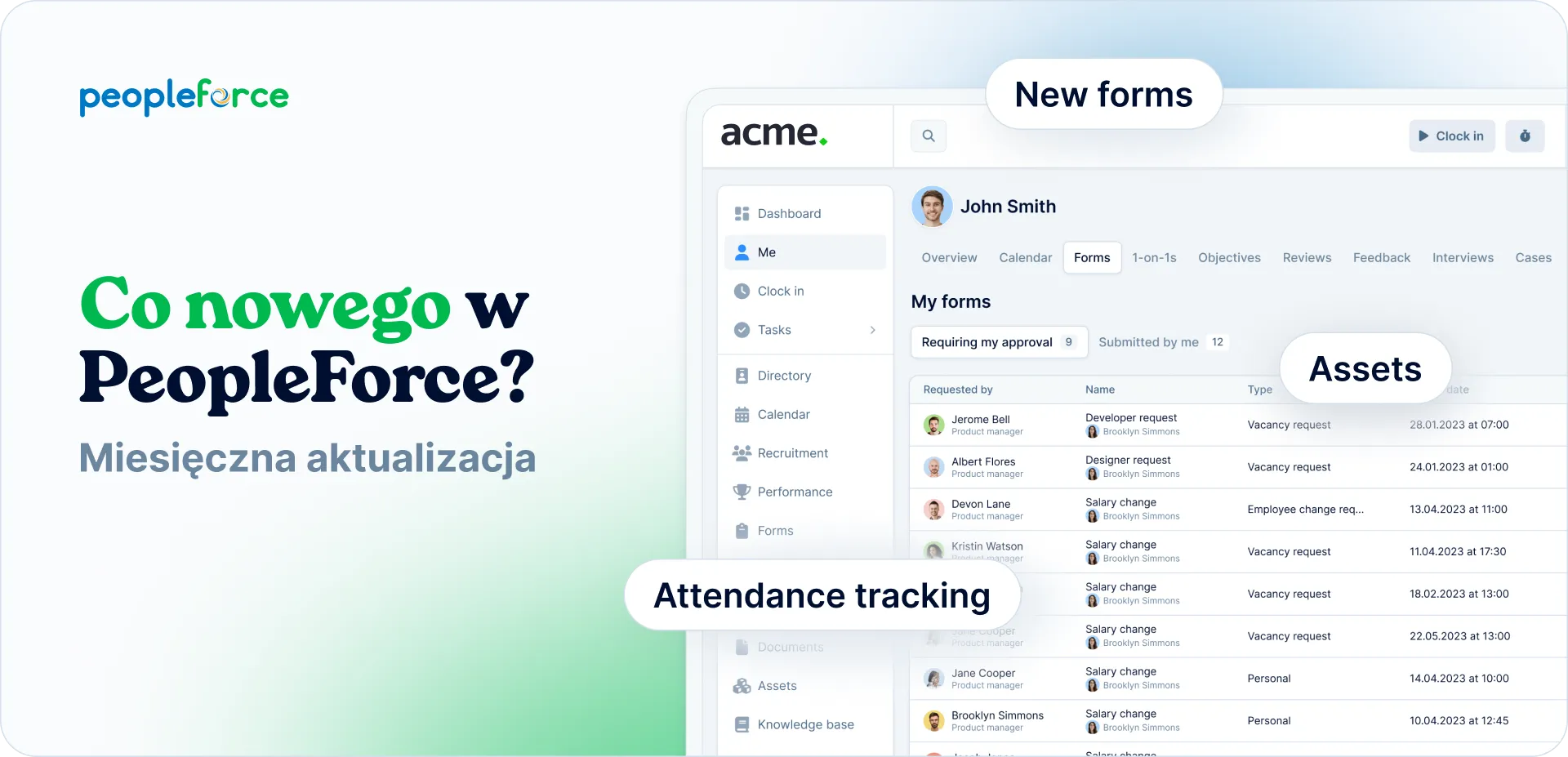 11 nowych funkcji już czeka na naszej platformie HR!