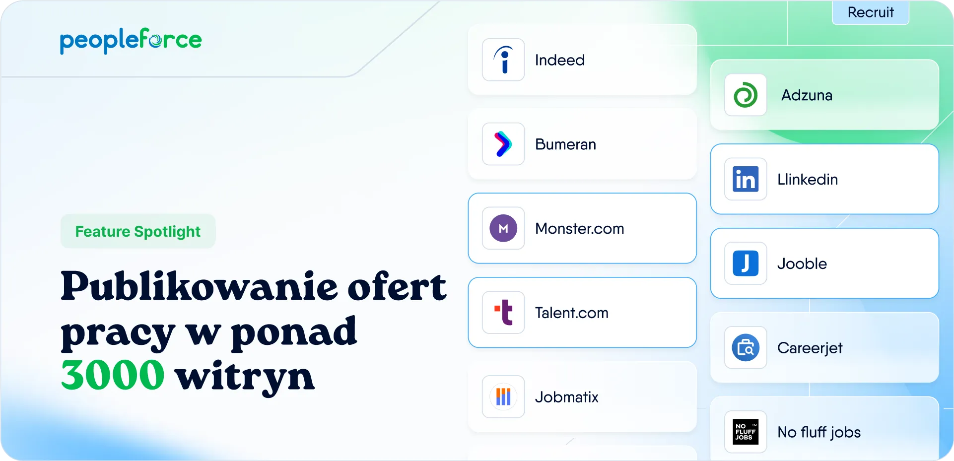 Nowa opcja multipostingu ofert pracy, która zmaksymalizuje efektywność Twoich rekrutacji z PeopleForce